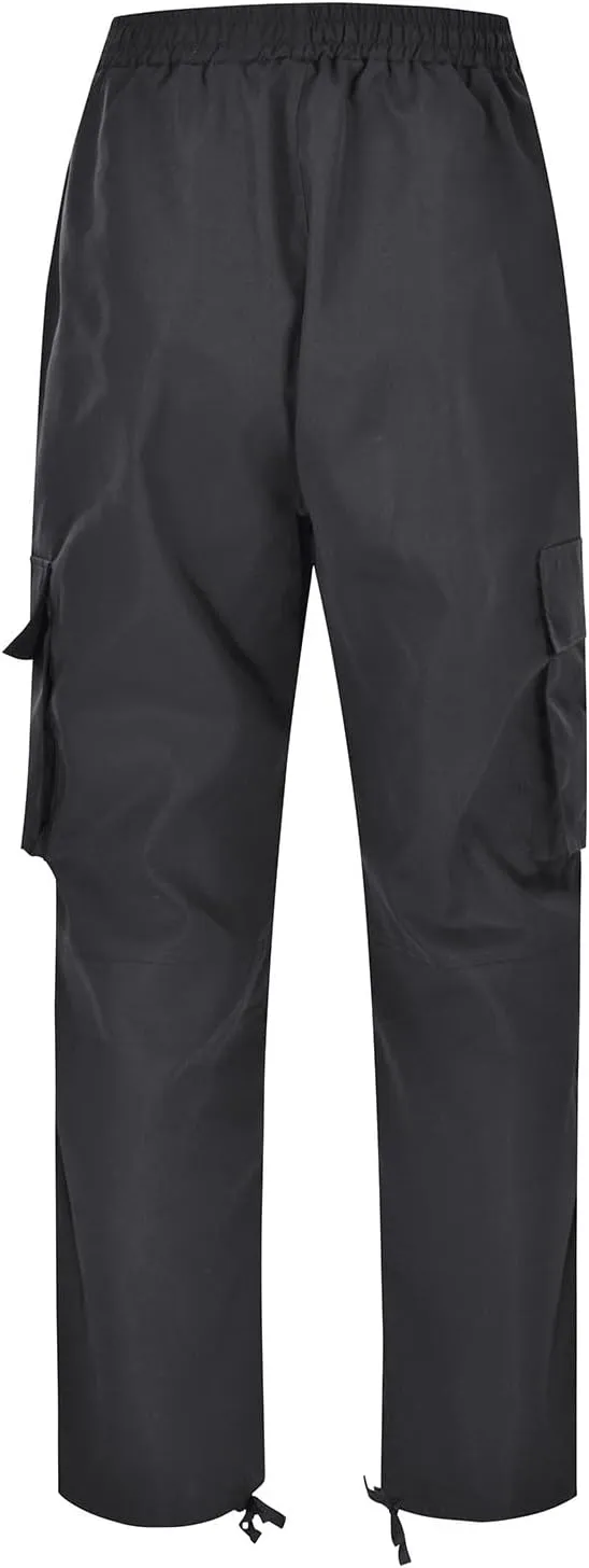 2023 Men's Casual Cargo Pants with Multi Pockets Stylish Plus Size Hiking Pants Workout Joggers Sweatpants Trousers for Men