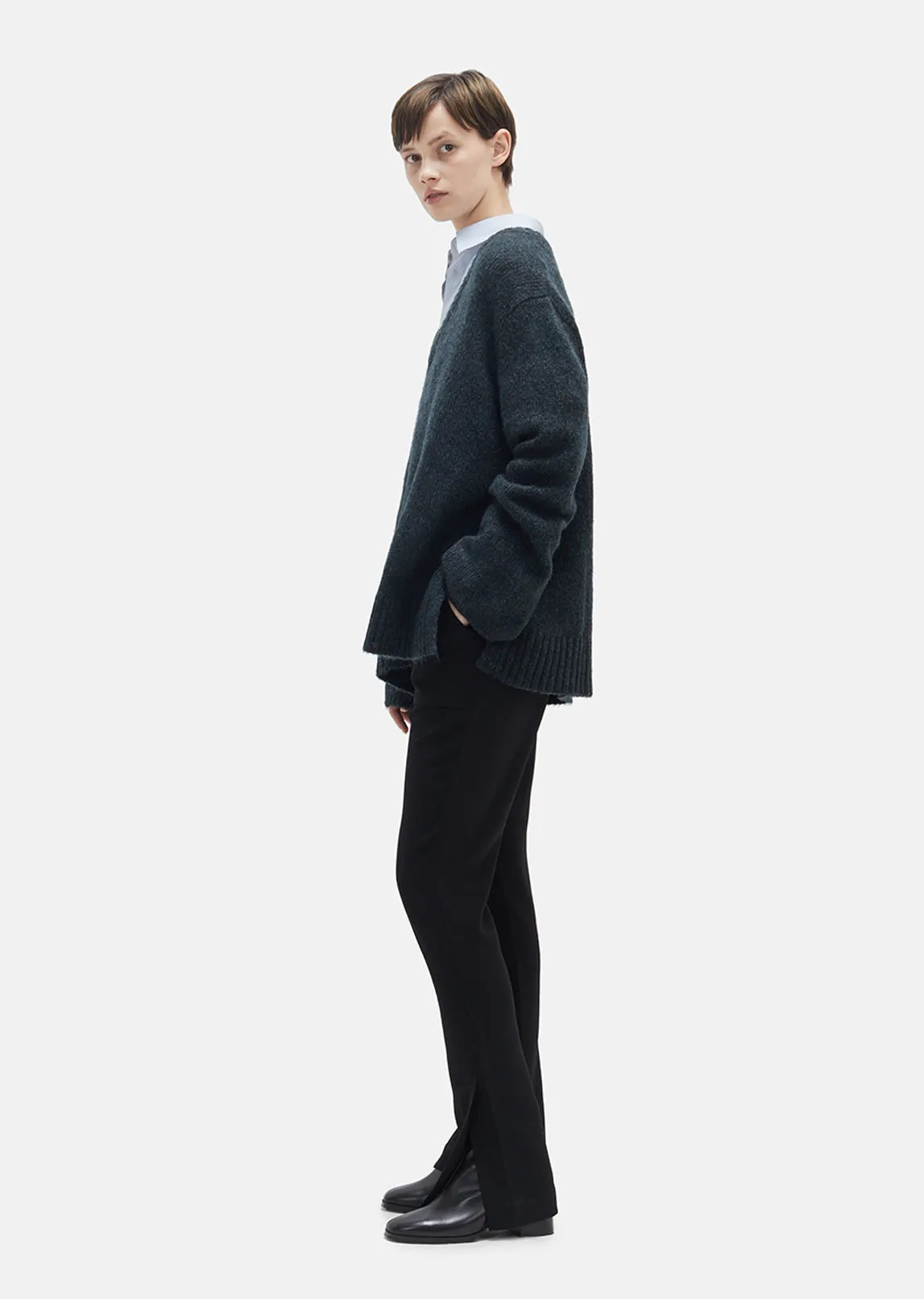 Ash Melange Sweater
