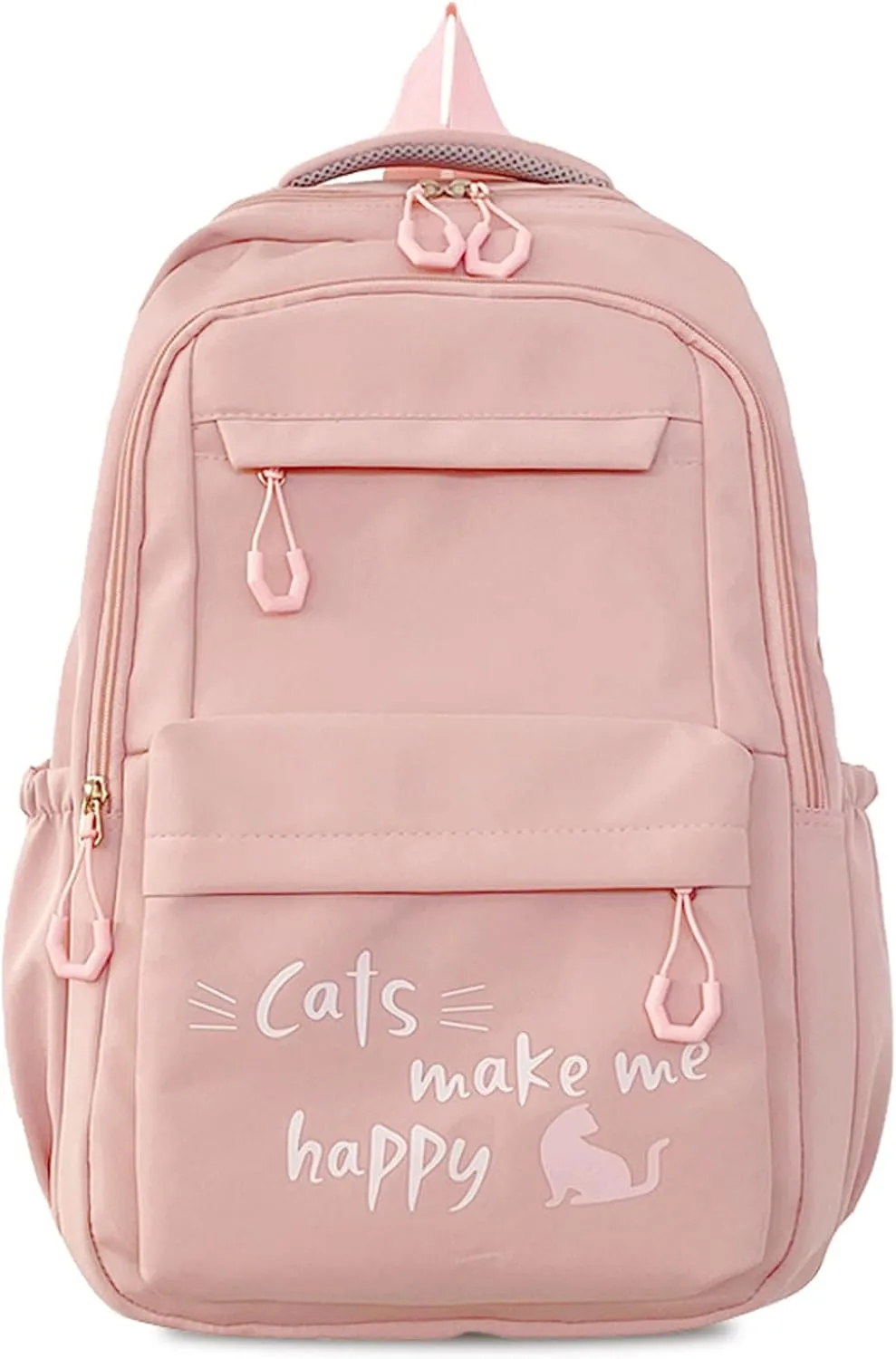 Backpack Casual Simple Style 17.7 Inch Bookbags Lightweight Laptop Bag Travel Daypacks (Purple)