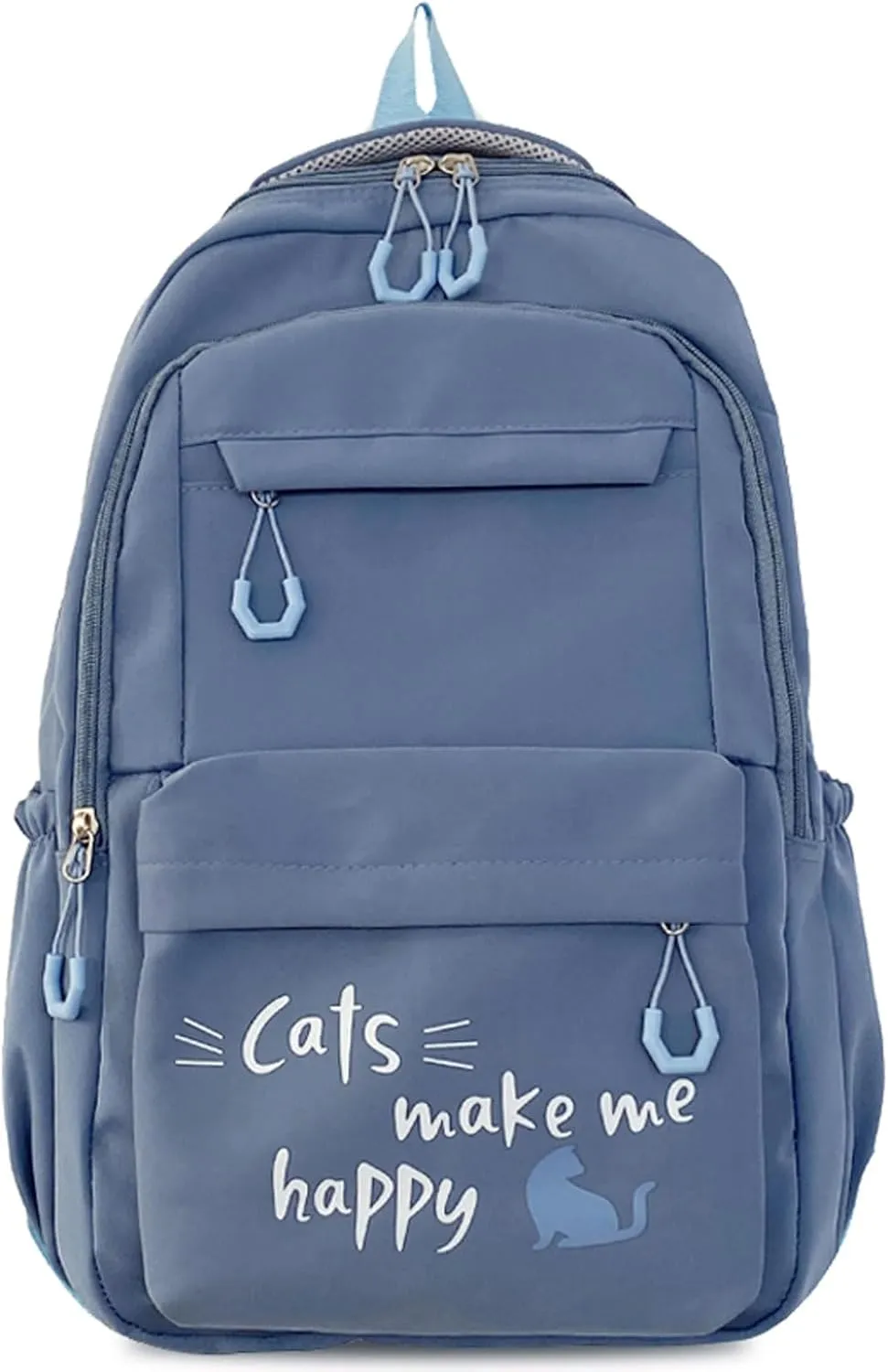 Backpack Casual Simple Style 17.7 Inch Bookbags Lightweight Laptop Bag Travel Daypacks (Purple)