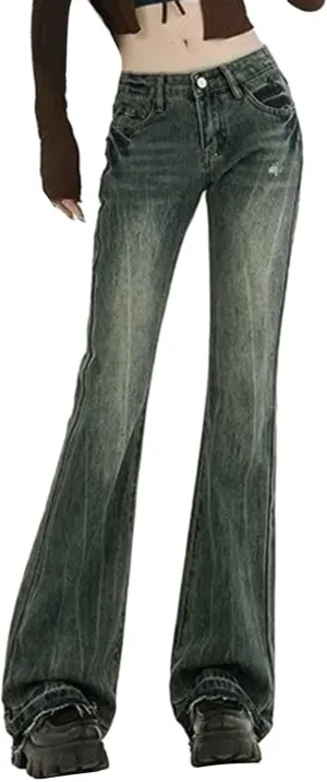 Baggy Jeans for Women Y2K High Street Boyfriend Pants Vintage Jeans Aesthetic Clothing Teen Girls Streetwear Hiphop