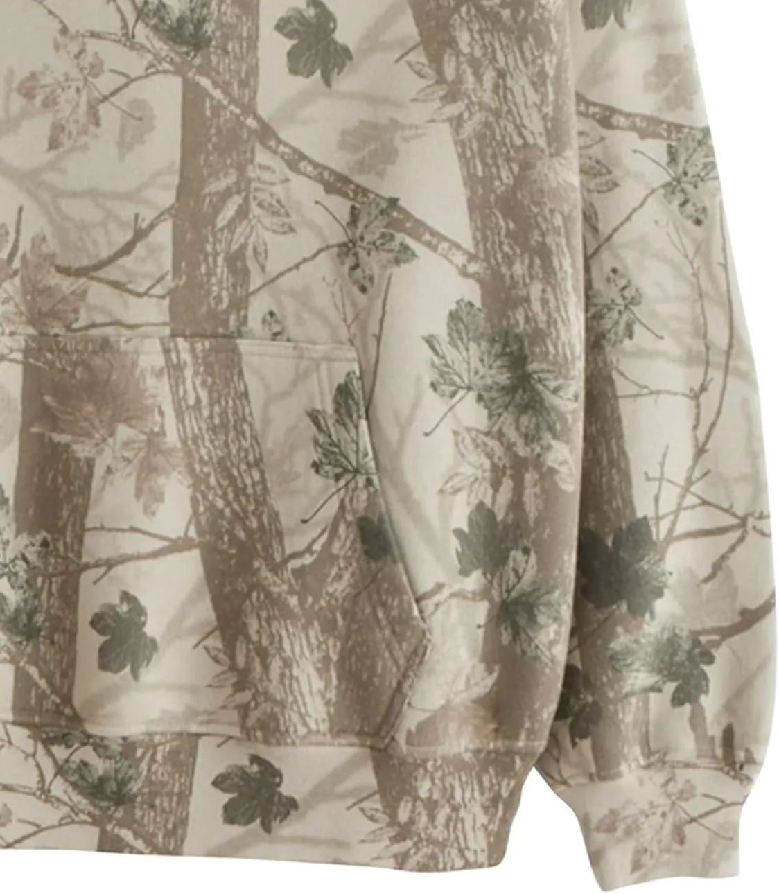 Camo Hoodie Womens Maple Leaf Print Oversized Hooded Sweatshirt Long Sleeve Fleece Pullover Sweatshirts with Pocket
