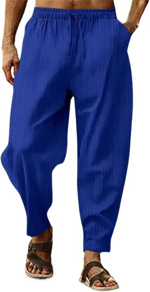 Cargo Pants for Men Relaxed Fit Mens Silk Long Underwear Pants Expandable Waist Golf Pants Athletic Sweatpants Mens