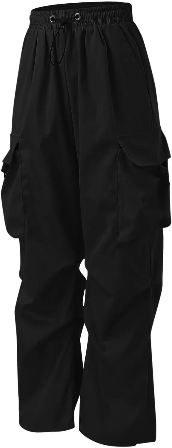 Cargo Work Pant Men Elasticated Casual Track Lounge Pants Loungewear Sweatpant Pockets Relaxed Fit Joggers