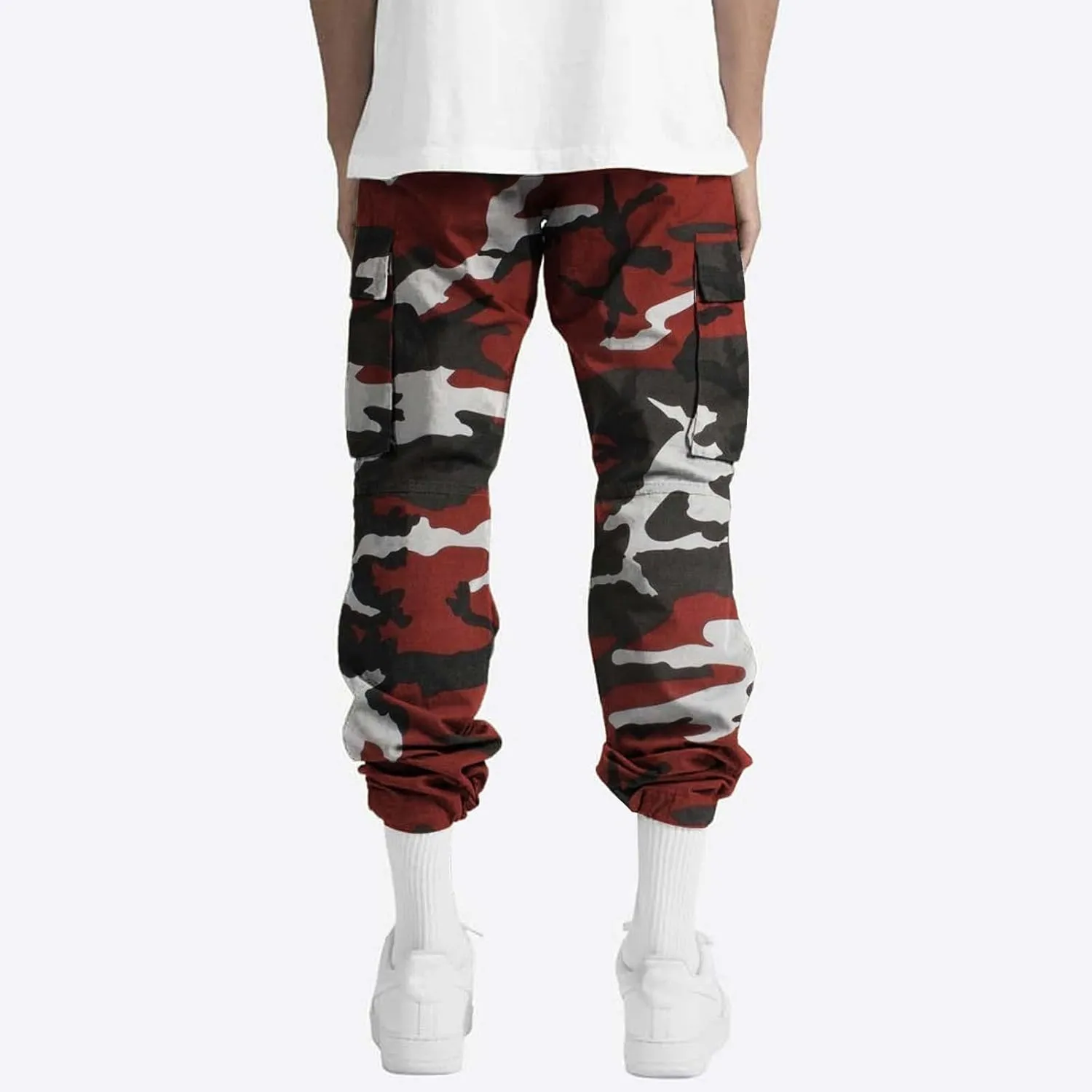 Cargos Pants Men Mens Cargo Pants Lightweight 5 Pocket Pants Men's and Big Men's Relaxed Fit Cargo Pants with