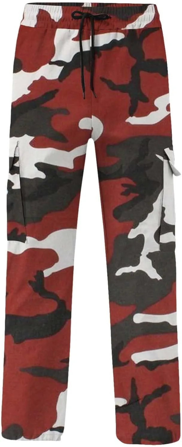 Cargos Pants Men Mens Cargo Pants Lightweight 5 Pocket Pants Men's and Big Men's Relaxed Fit Cargo Pants with