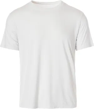 Chill Boys Soft Viscose from Bamboo T-Shirt for Men with Short Sleeve - Plain T-Shirt with Cool Performance and Crew Neck Tee