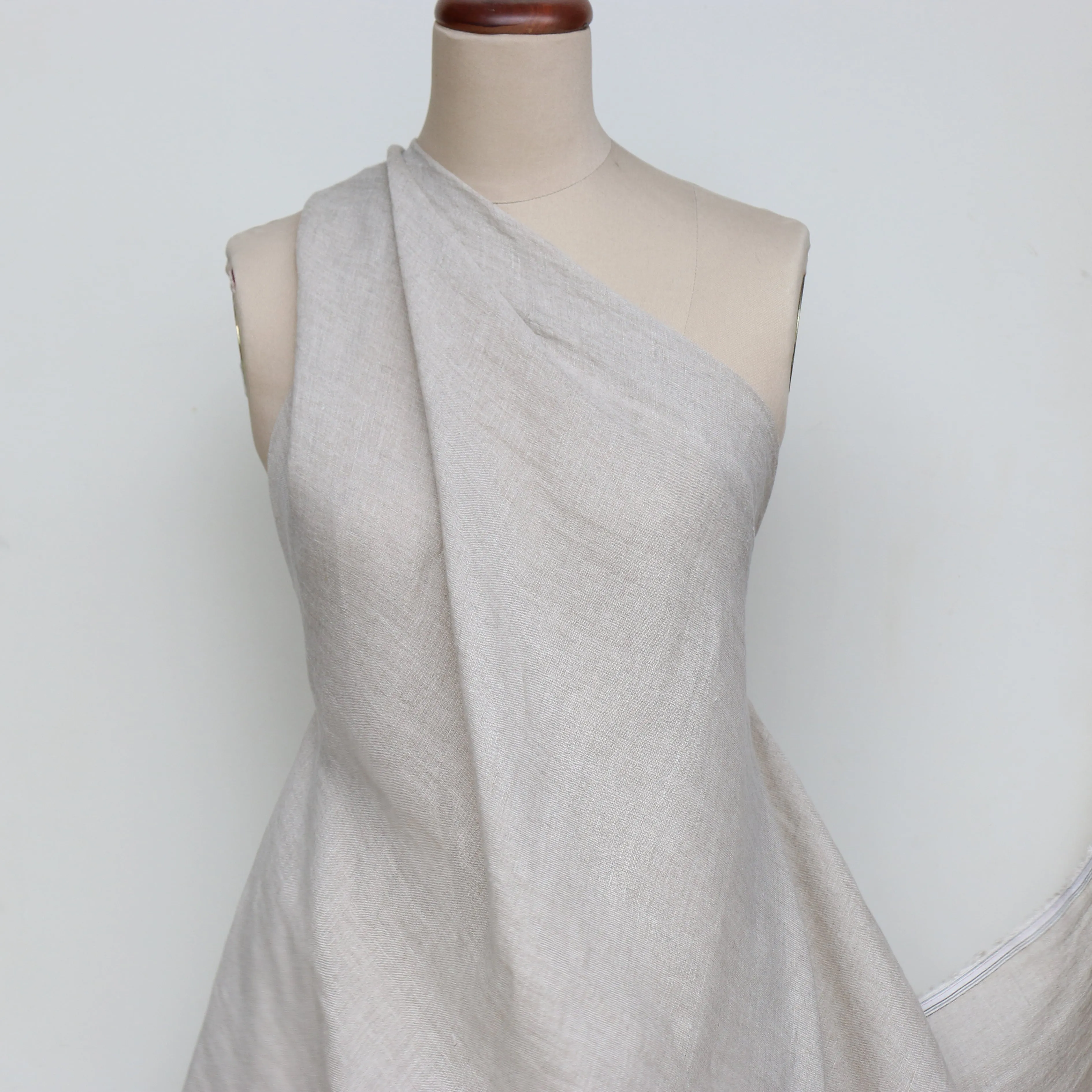 City Natural Washed Linen Gauze
