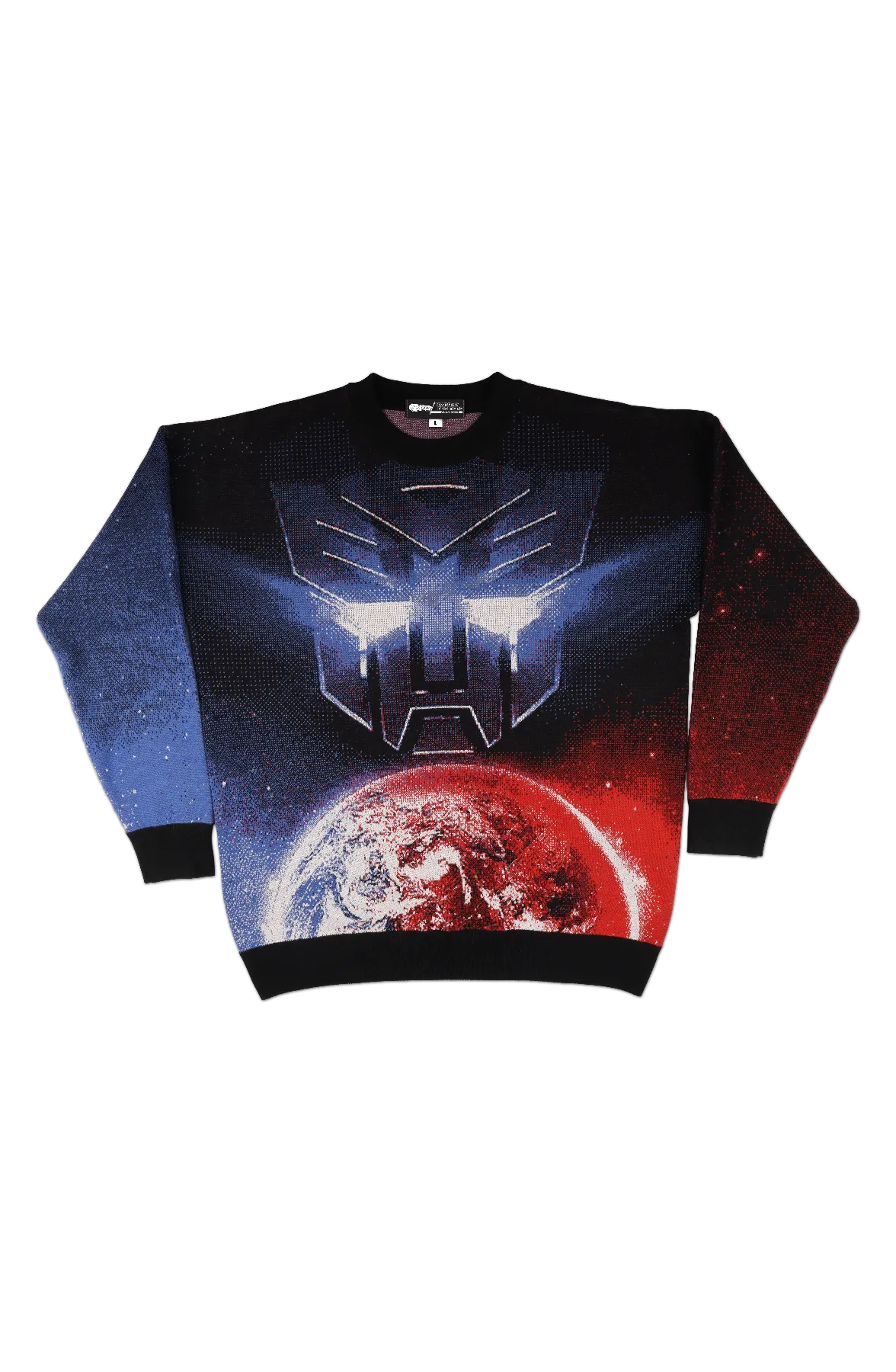 Classic Autobots Logo Transformers Knitted Sweater