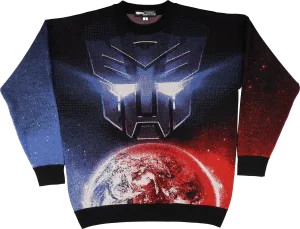 Classic Autobots Logo Transformers Knitted Sweater