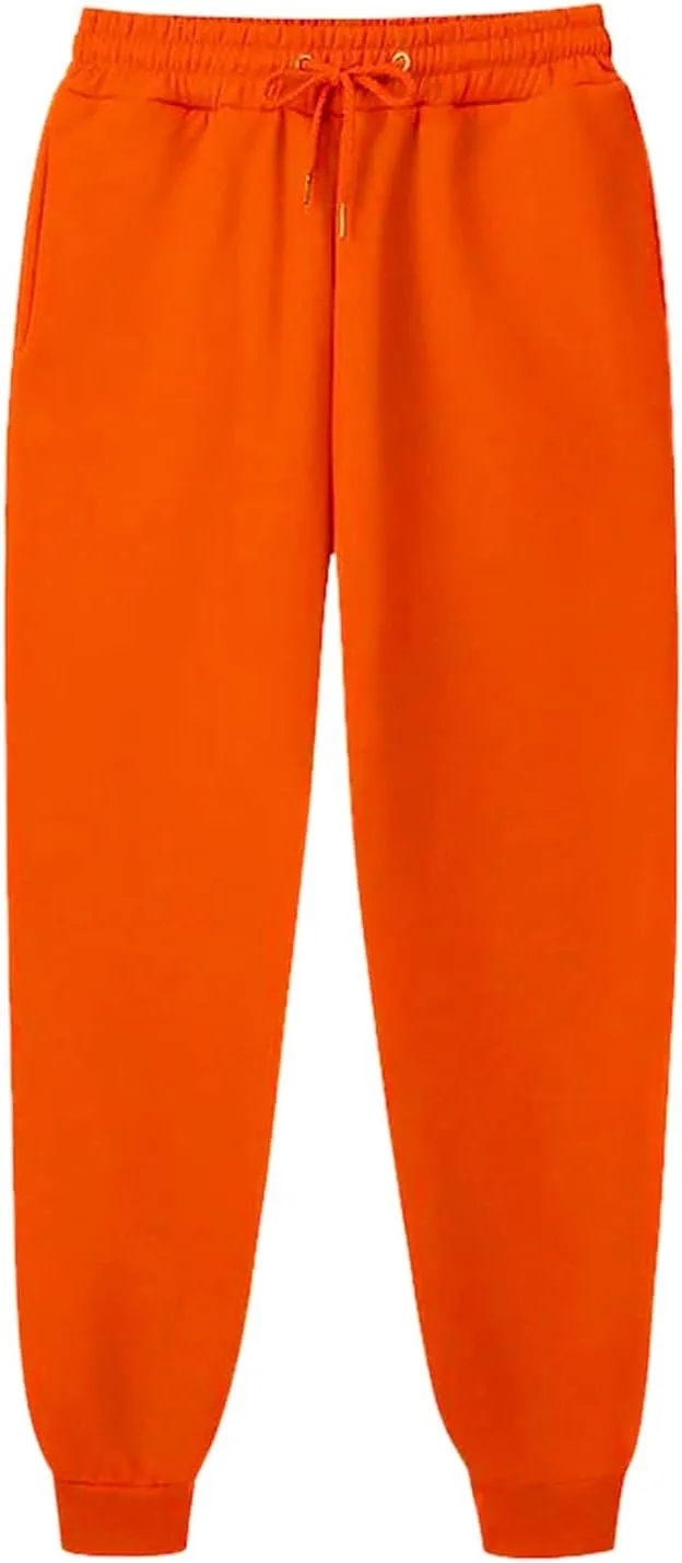 cooki Sweatpants Women Baggy Womens Sweatpants with Pockets Cinch Bottom Drawstring Elastic Waist Pants Athletic Yoga Joggers