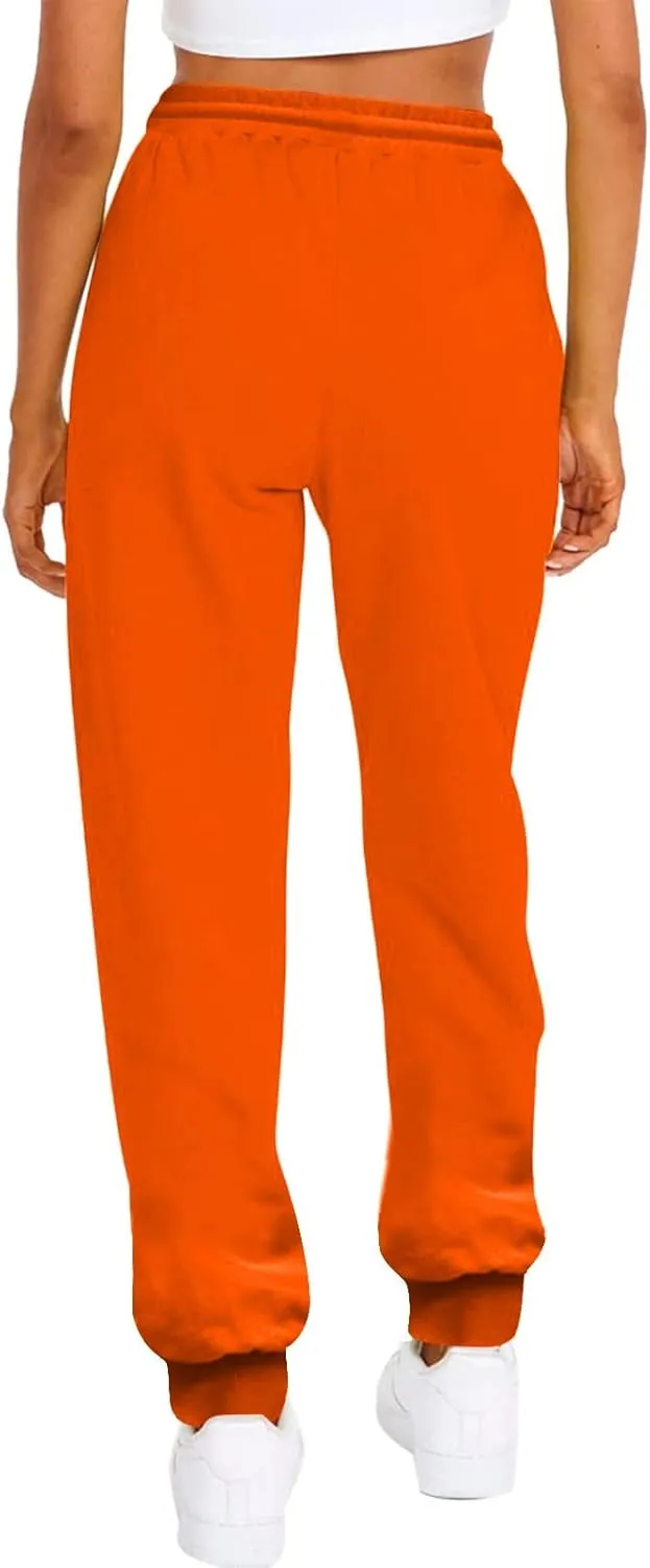 cooki Sweatpants Women Baggy Womens Sweatpants with Pockets Cinch Bottom Drawstring Elastic Waist Pants Athletic Yoga Joggers