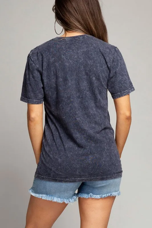 Cowboy Take Me Away Graphic Top (DS)