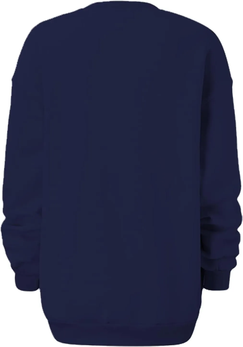 DOLKFU Women Oversized Crewneck Sweatshirts Solid Basic Pullover Sweater Long Sleeve Hoodie Winter Y2K Ouffits Clothes