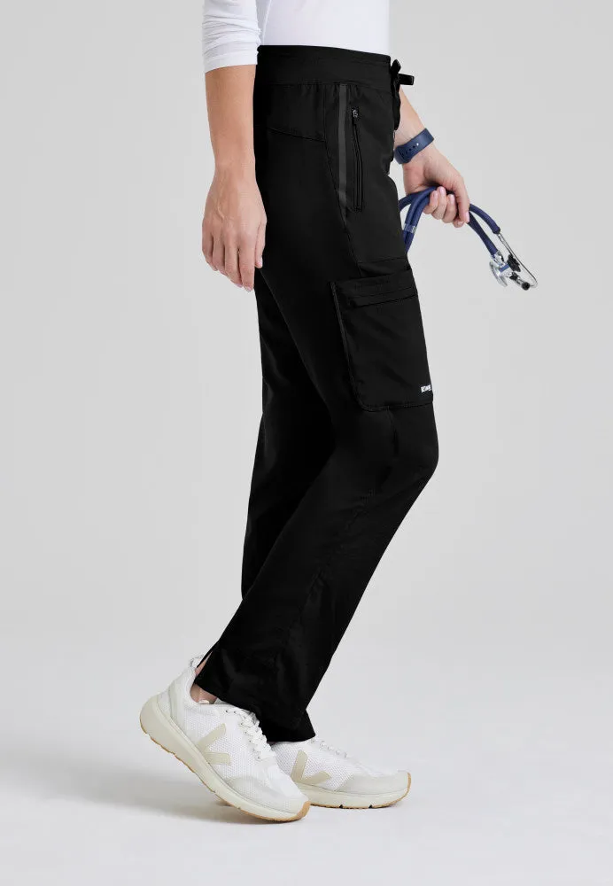 Elevate 6-Pocket Mid-Rise Straight Leg Scrub Pant
