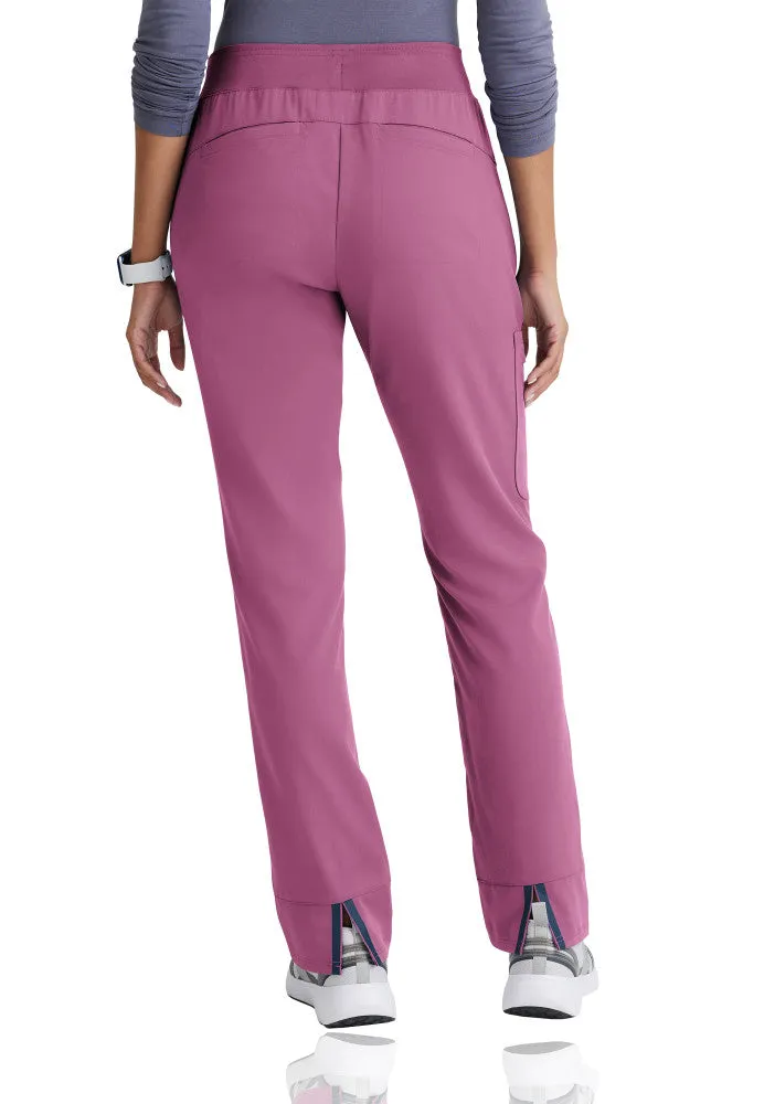 Elevate 6-Pocket Mid-Rise Straight Leg Scrub Pant