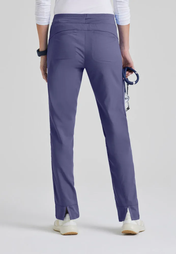 Elevate 6-Pocket Mid-Rise Straight Leg Scrub Pant