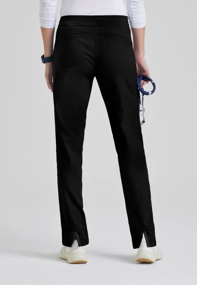 Elevate 6-Pocket Mid-Rise Straight Leg Scrub Pant