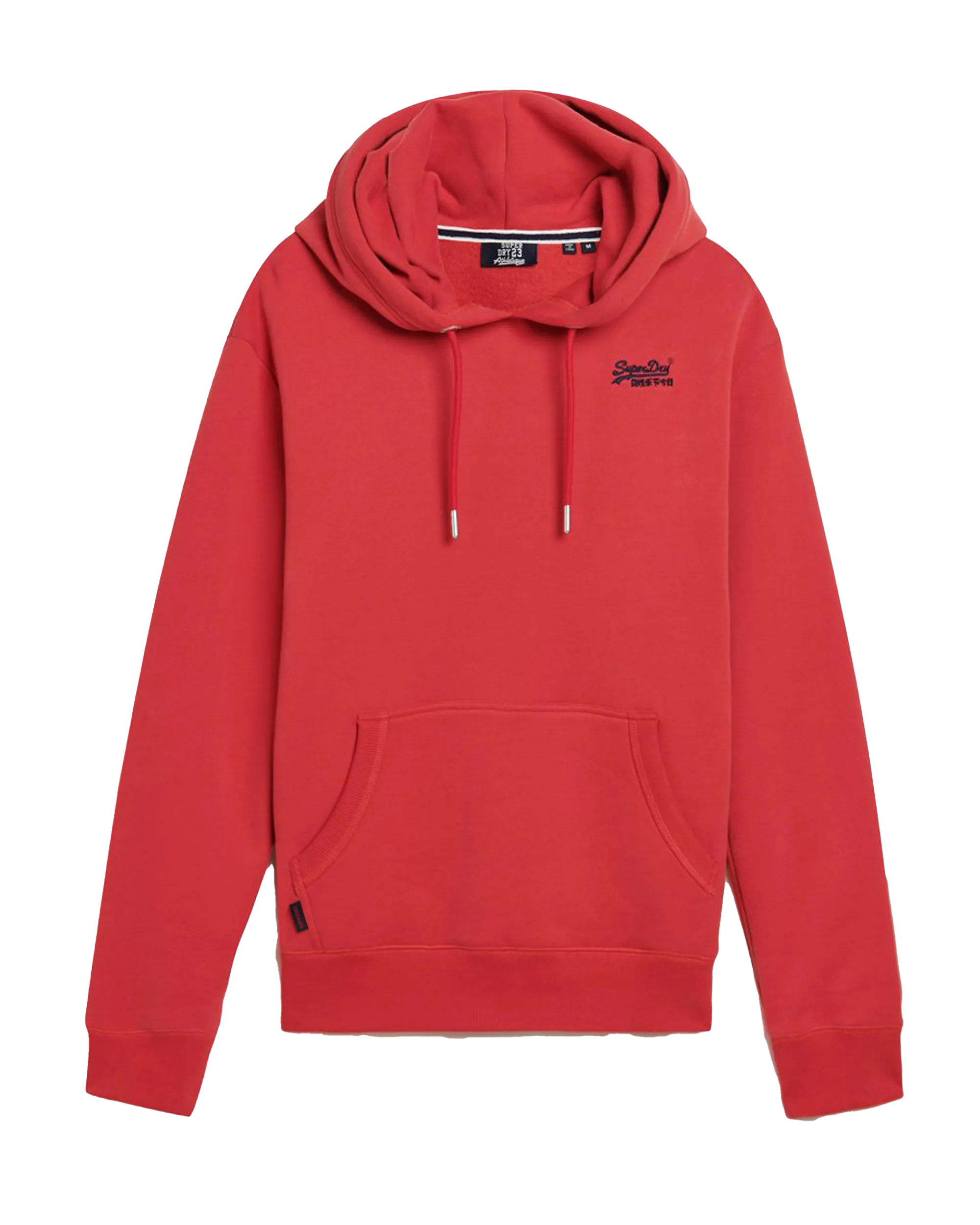 Essential Logo Hoodie in Cranberry Crush Red