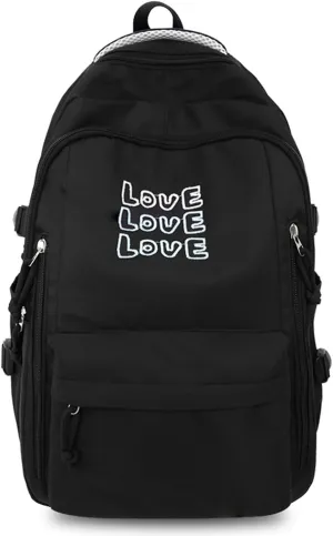 Fashion Backpack Cute Casual Bookbags Laptop Bag Lightweight Travel Daypacks (Blue)