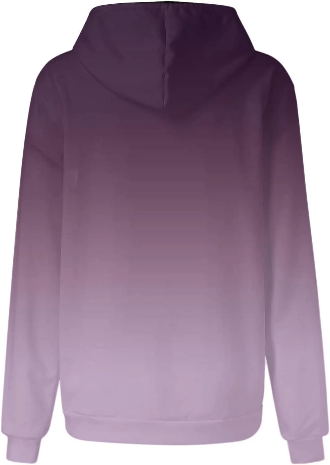 Fashion Tie Dye Hoodies For Women Pocket Long Sleeve Drawstring Oversized Pullover Fall Winter Gradient Sweatshirts