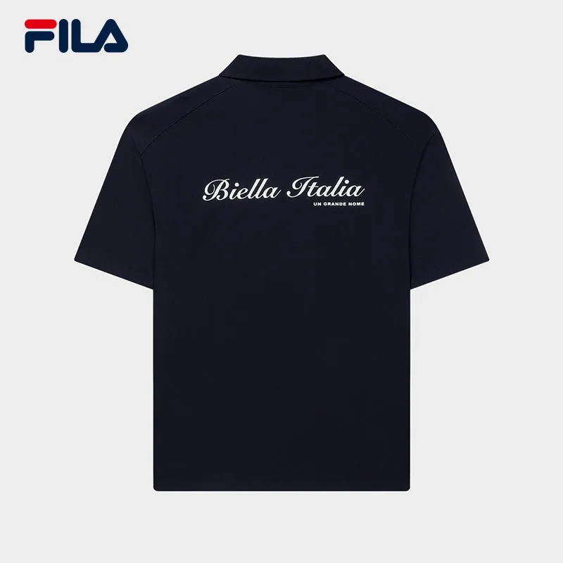 FILA CORE LIFESTYLE ORIGINALE FRENCH TENNIS CLUB Men Short Sleeves Shirt (White)