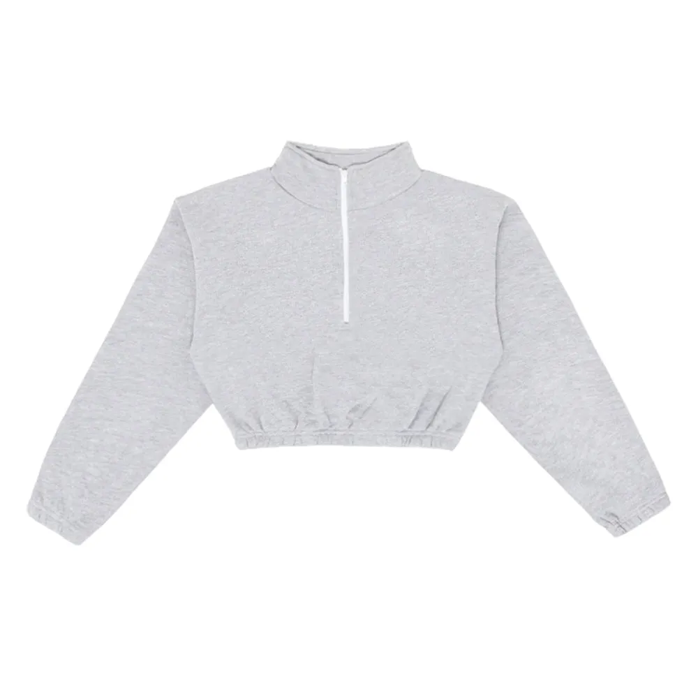 Flex Fleece Crop Half Zip