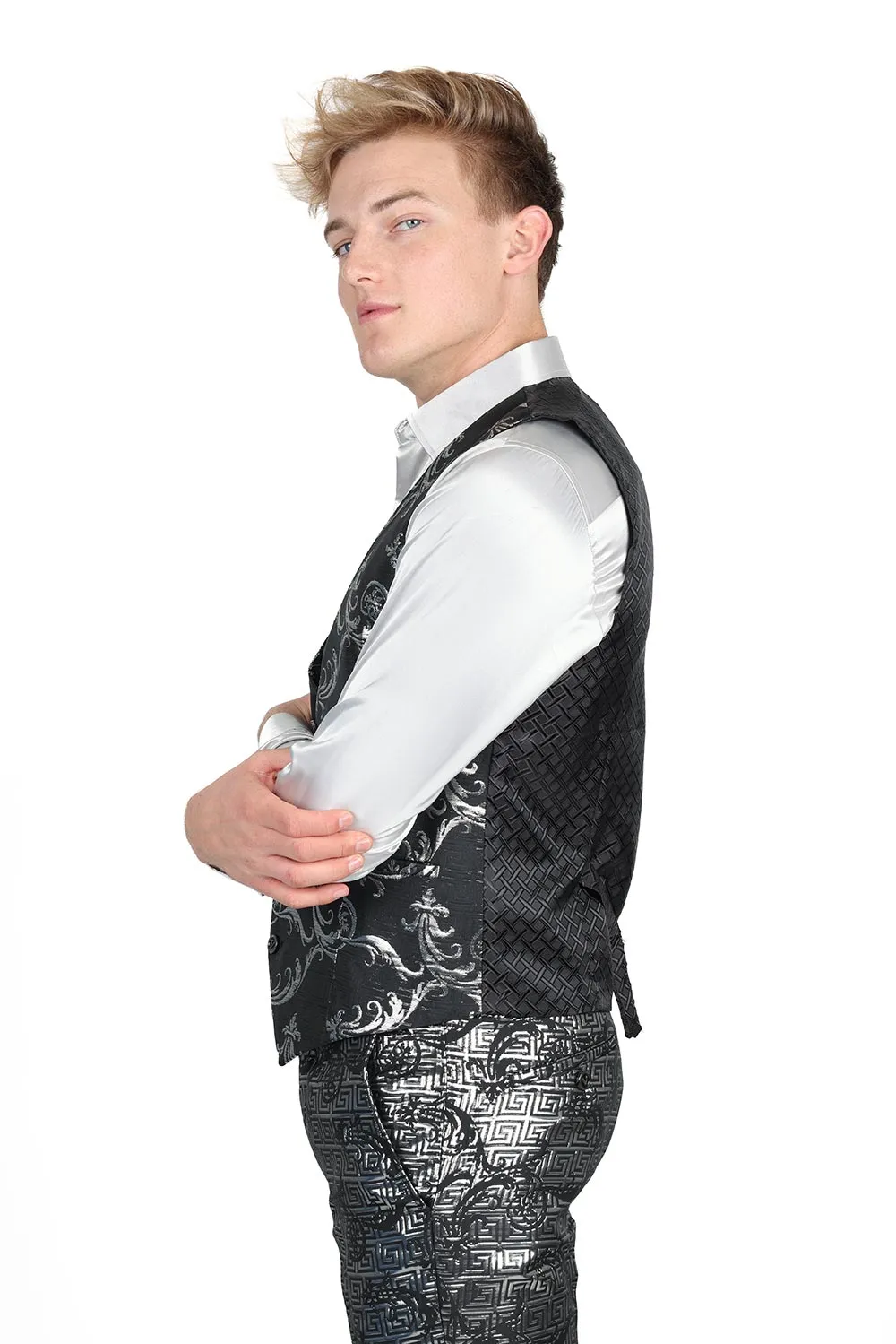FLORAL GREEK Vest