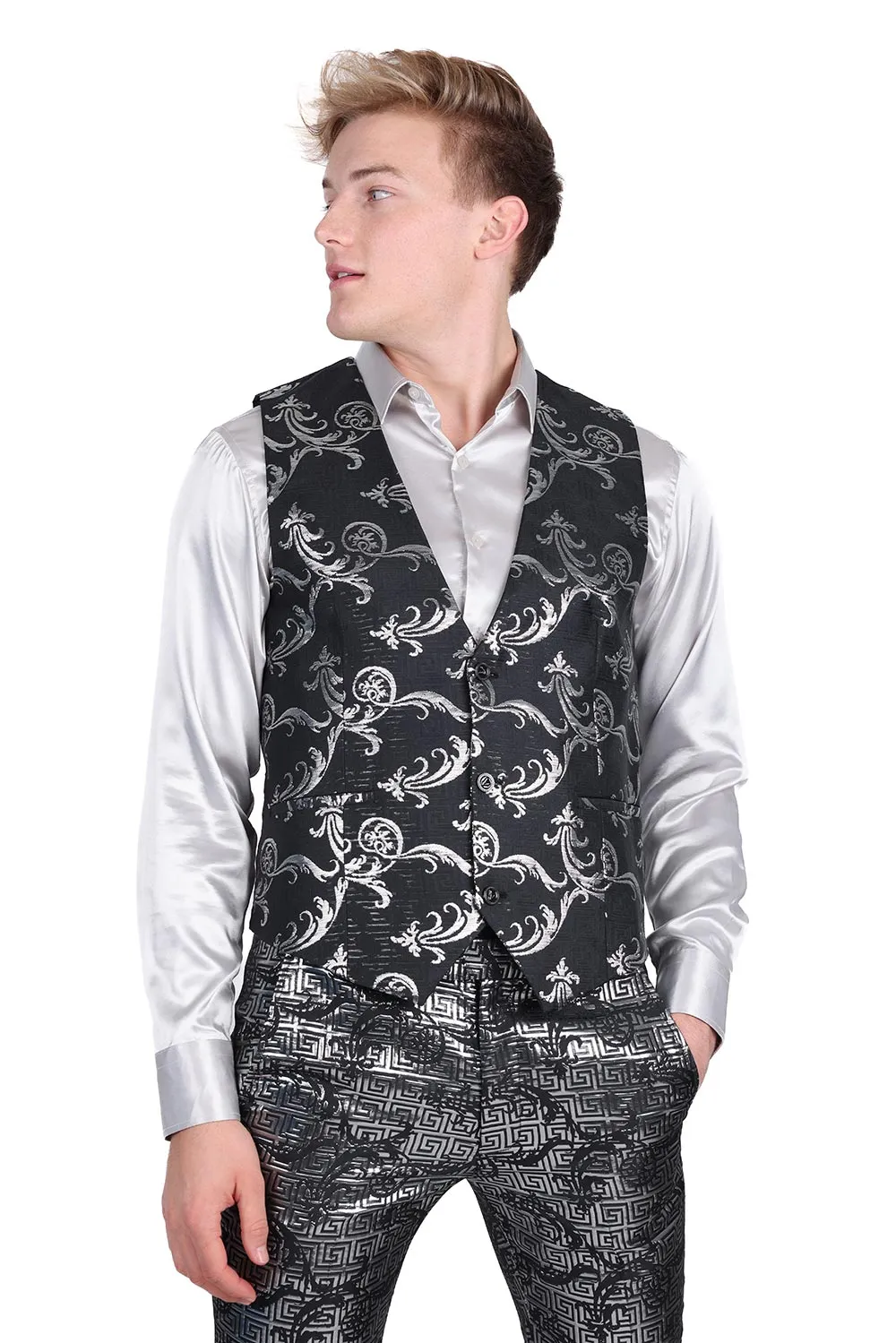 FLORAL GREEK Vest