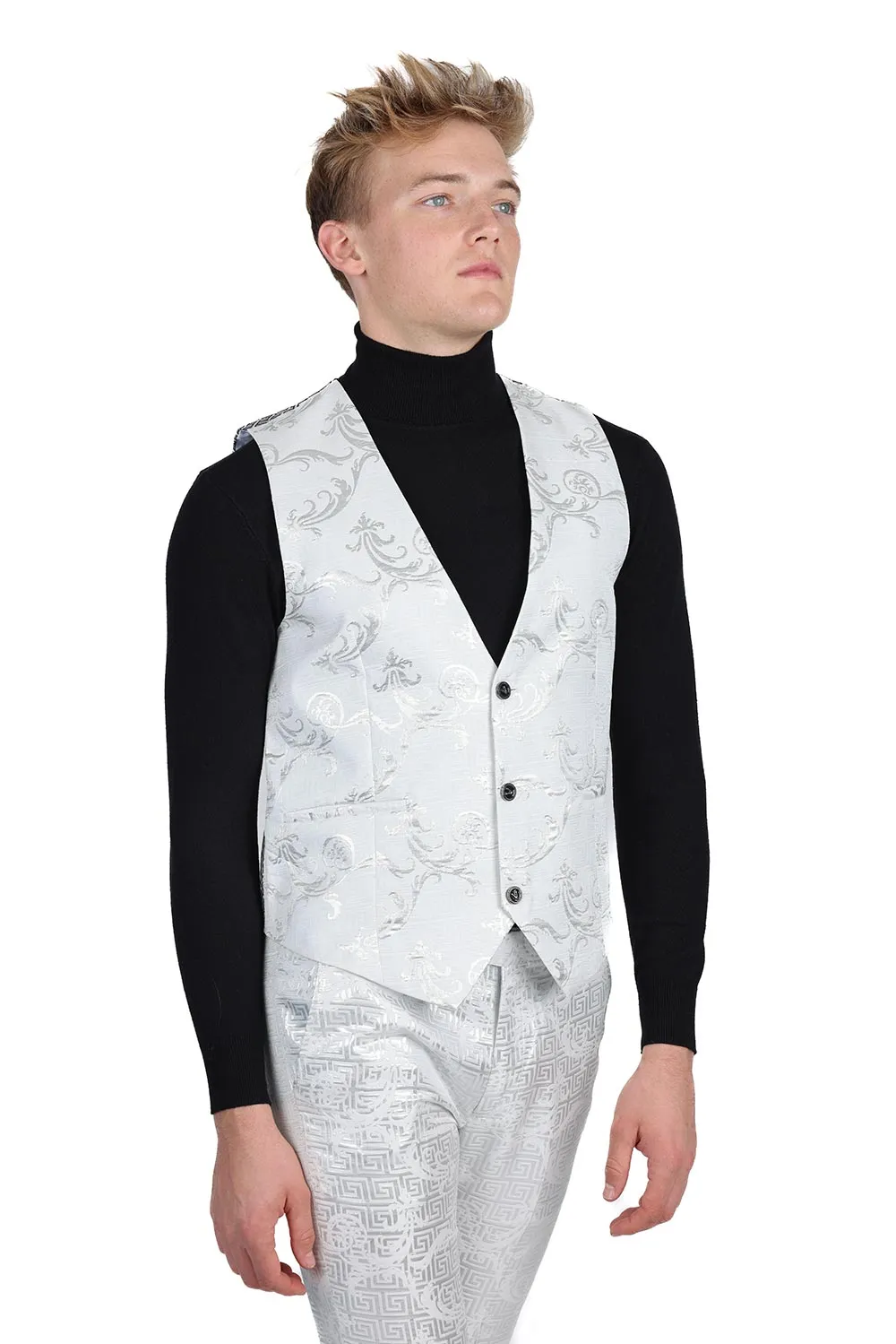 FLORAL GREEK Vest