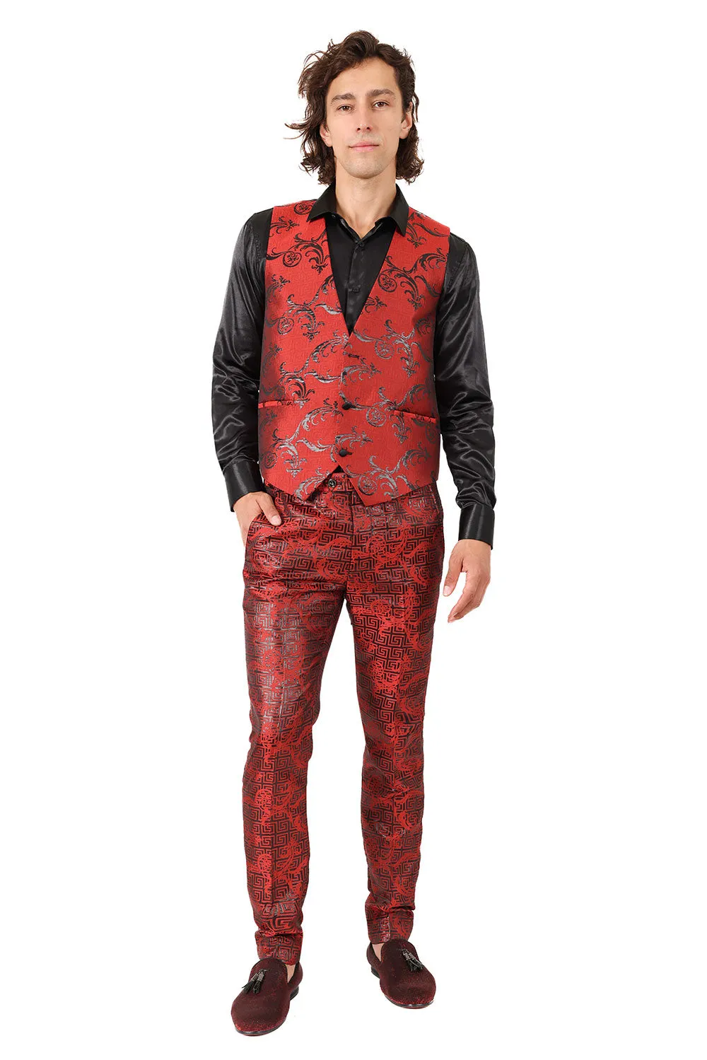 FLORAL GREEK Vest