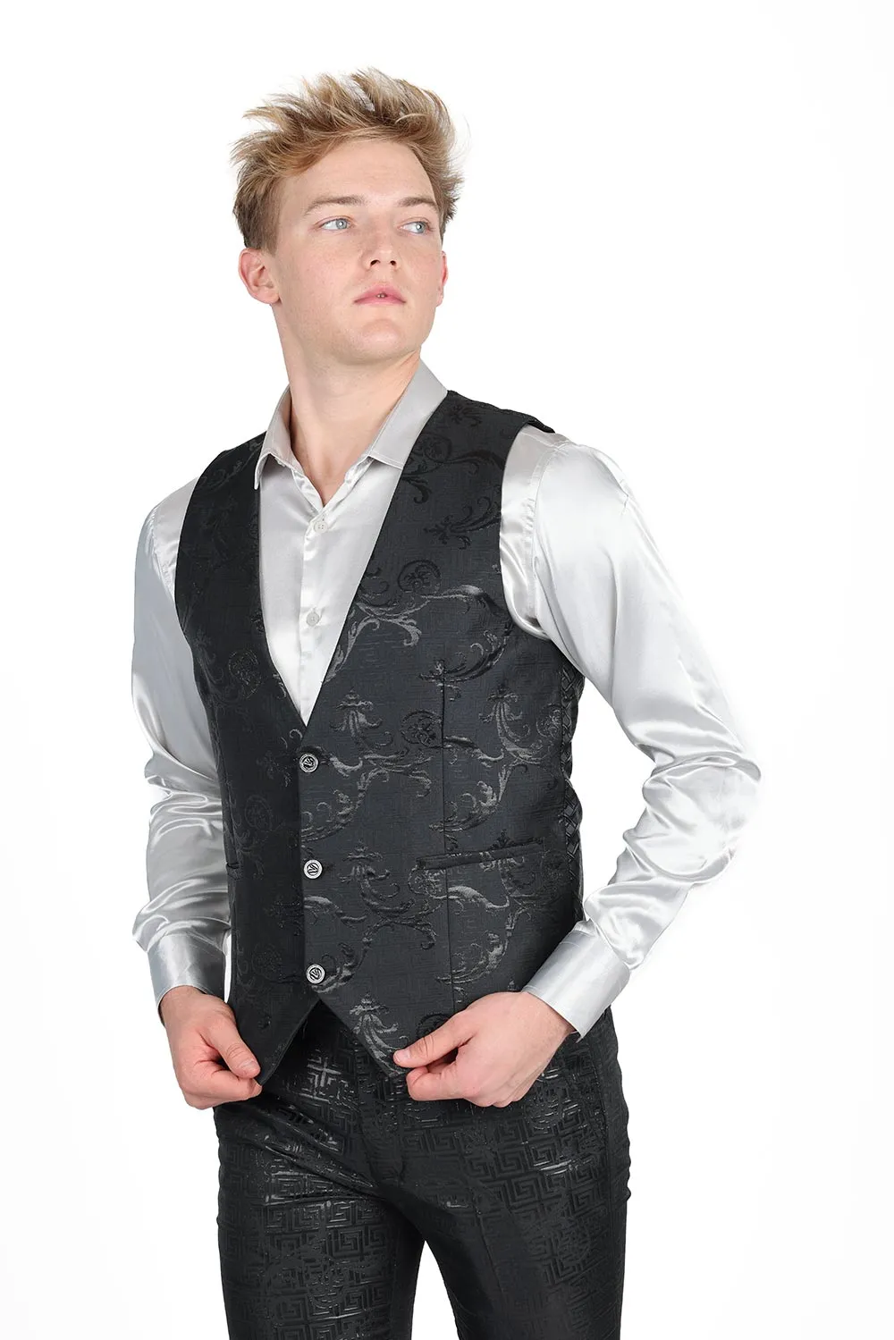 FLORAL GREEK Vest