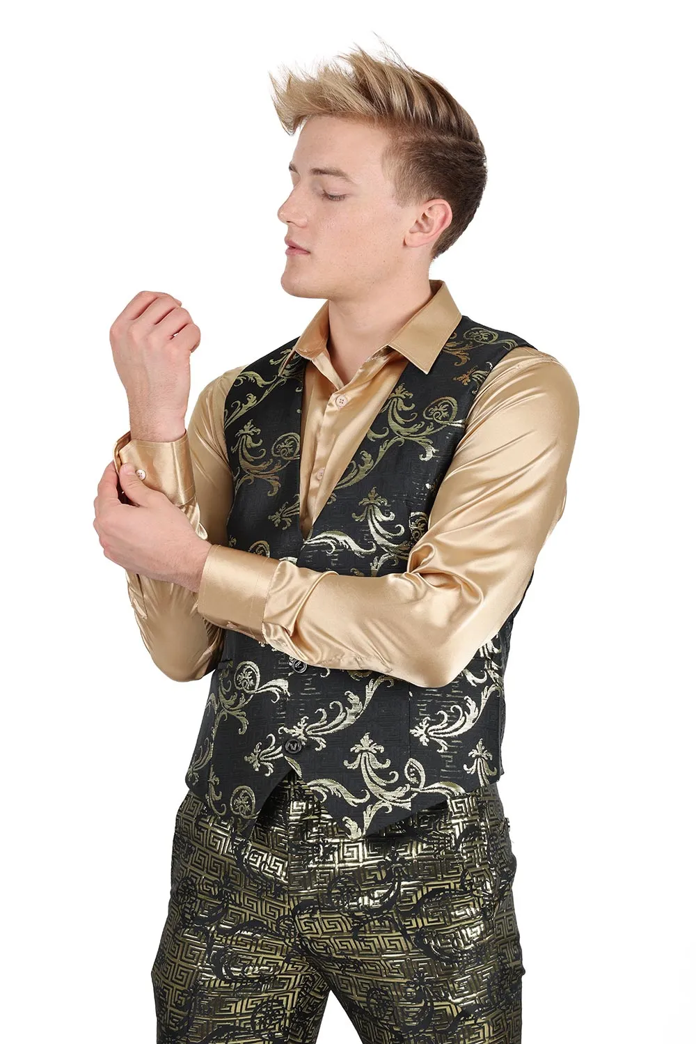 FLORAL GREEK Vest