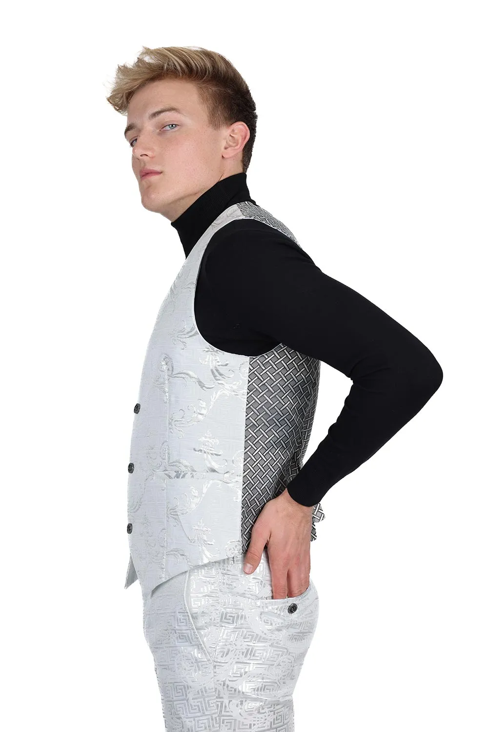 FLORAL GREEK Vest