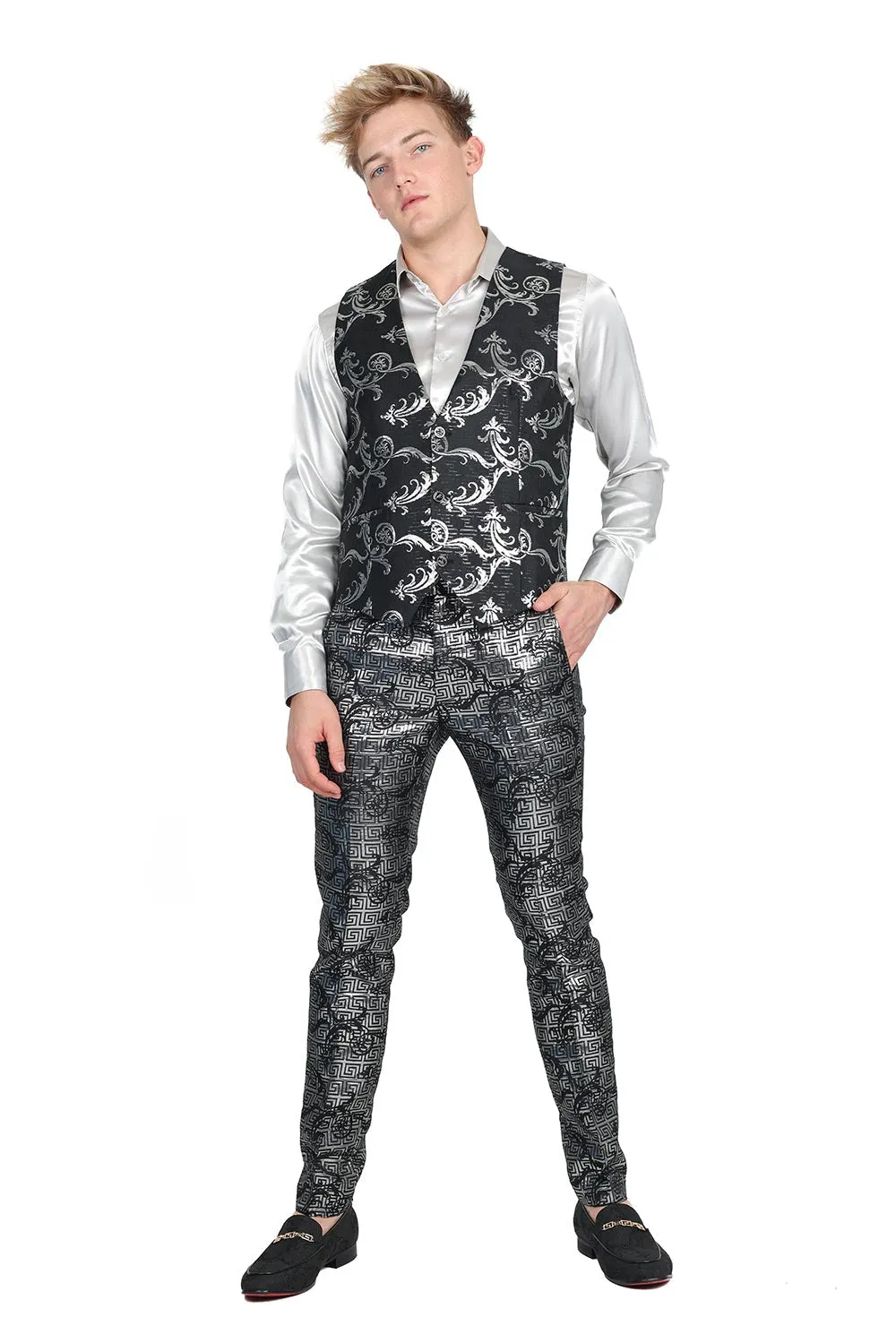 FLORAL GREEK Vest