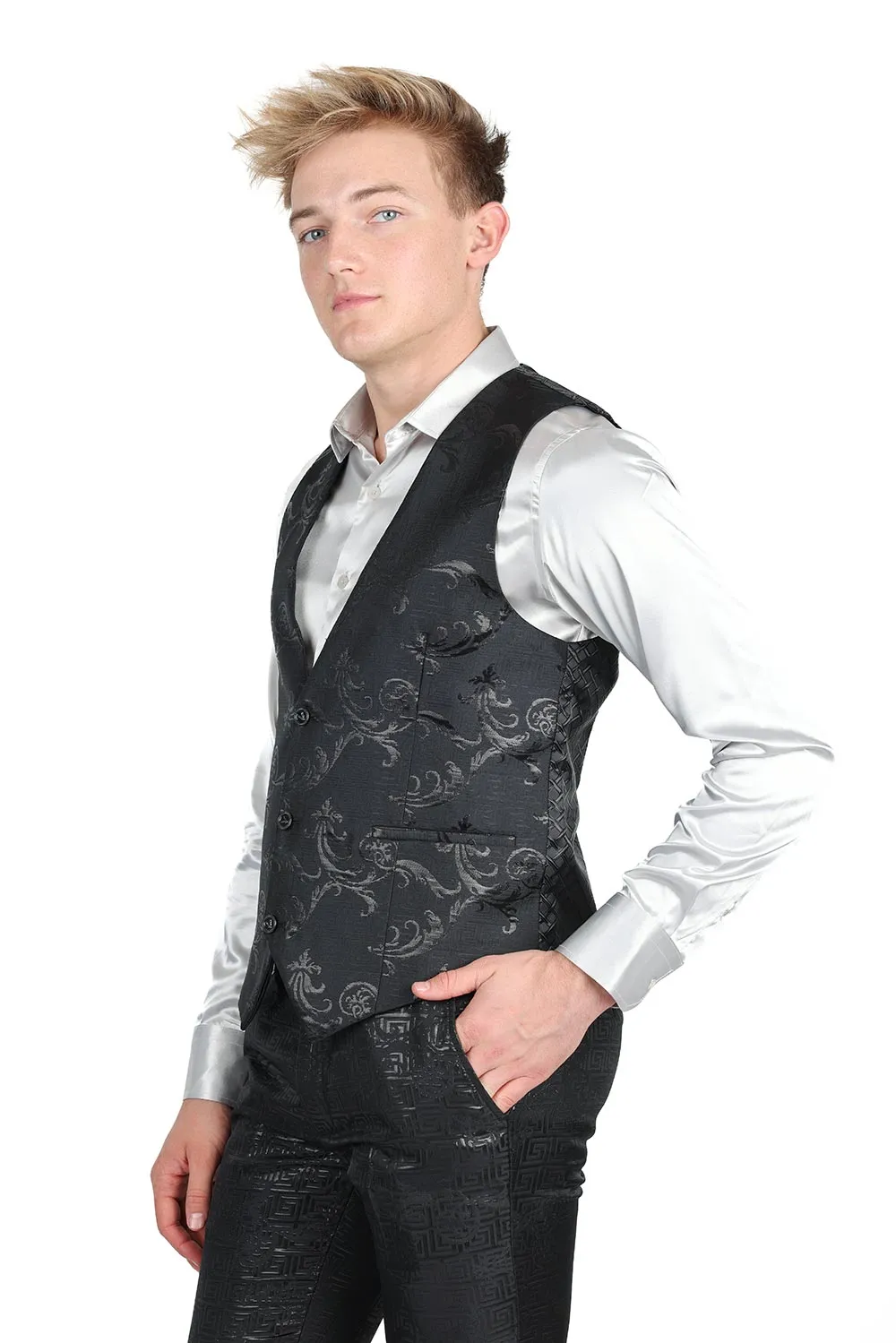 FLORAL GREEK Vest