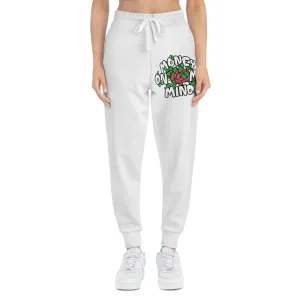 Graphic Athletic Joggers - Trendy Sports Pants for Active Lifestyles, Gym Wear & Lounging, Holiday Gift with Money Design, Workout Outfit