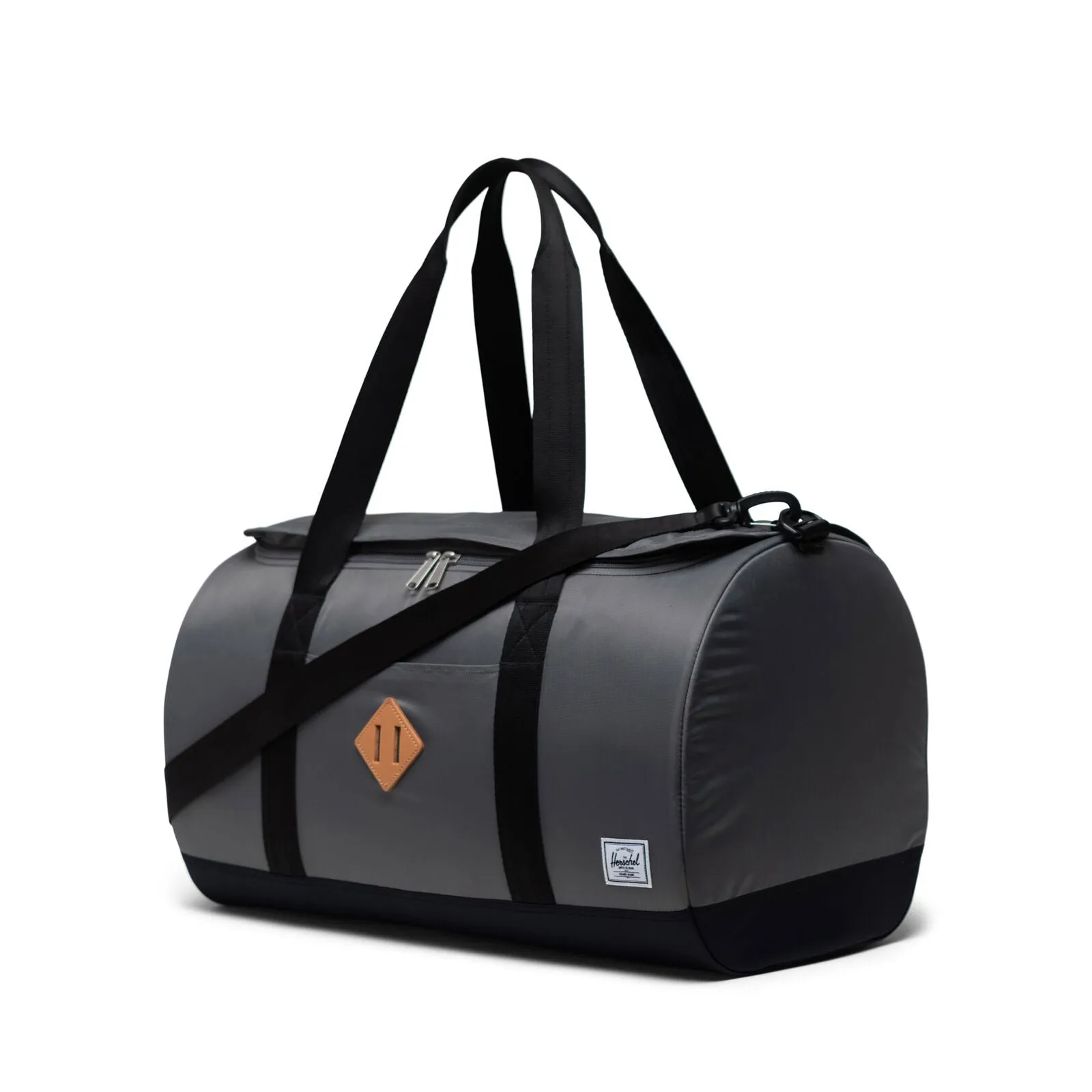 Herschel Heritage Duffle Weather Resistant - Gargoyle/Black