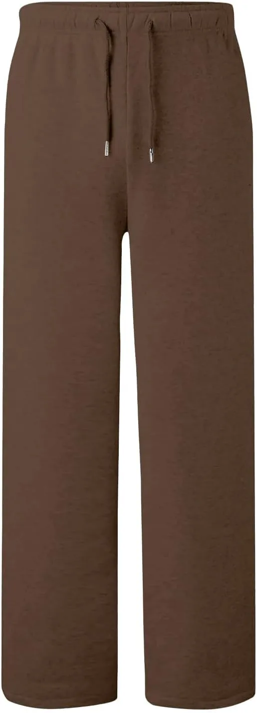 High Waist Wide Leg Sweatpants Women with Pockets Casual Athletic Pants Tall Length Gym Running Trousers