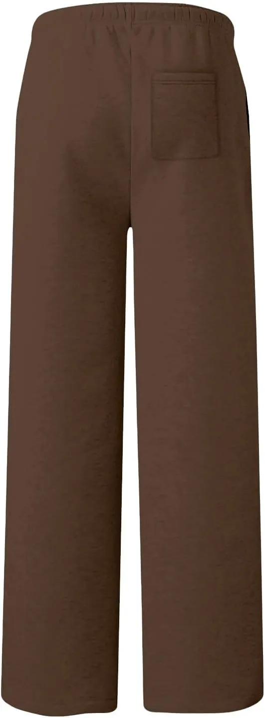 High Waist Wide Leg Sweatpants Women with Pockets Casual Athletic Pants Tall Length Gym Running Trousers