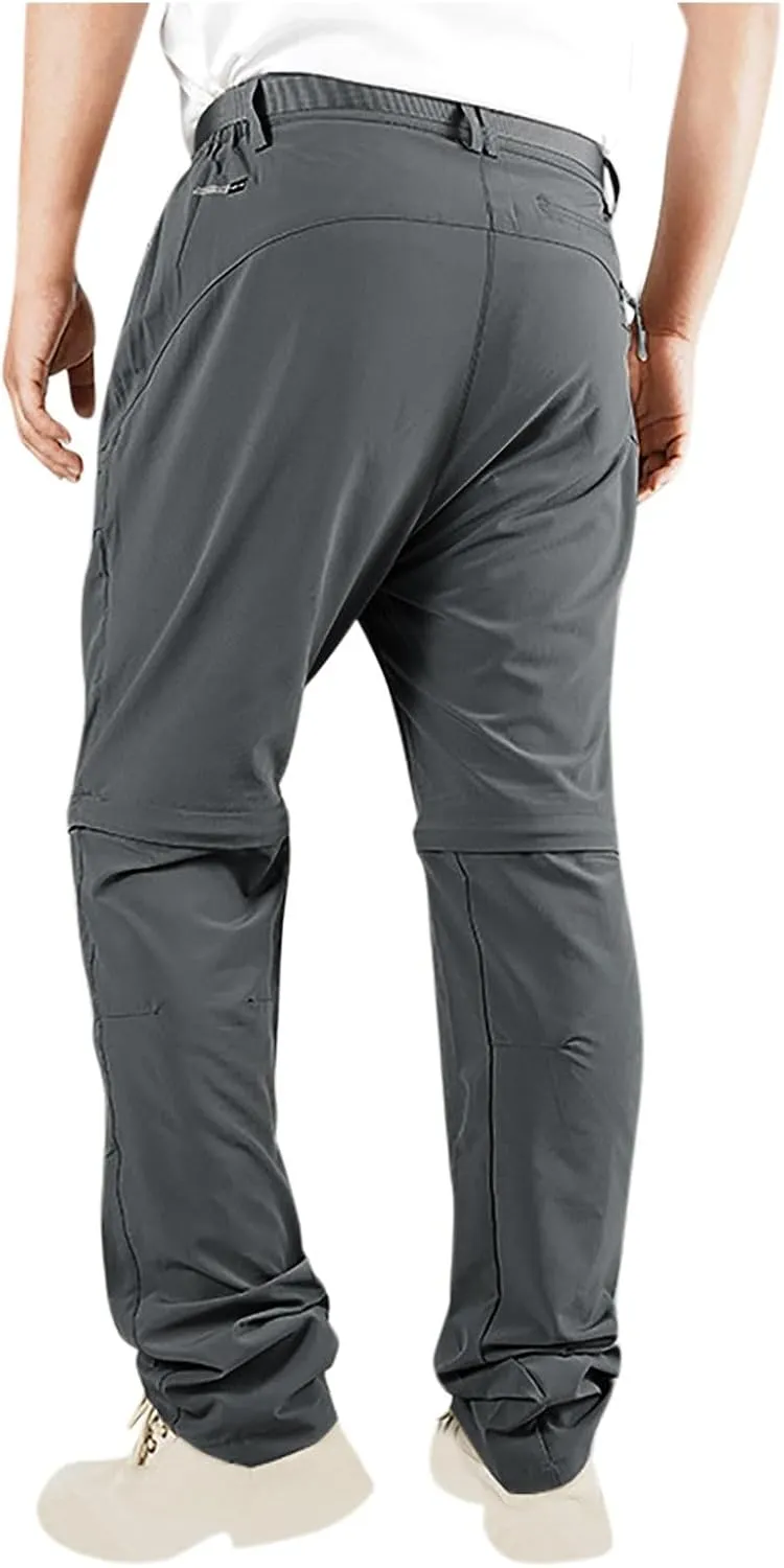 Hiking Pants for Men Tactical Pants Stretch Slim Fit Men's Sweatpants Lightweight Pants Summer with Multi Pockets
