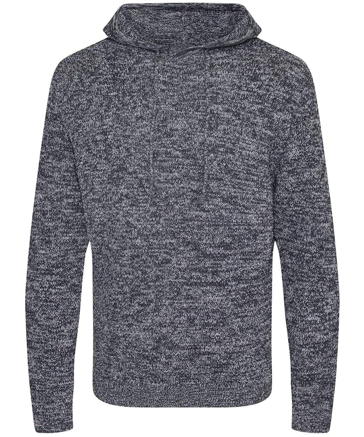 Iguazu regen knitted hoodie | Heather/Charcoal