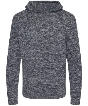 Iguazu regen knitted hoodie | Heather/Charcoal