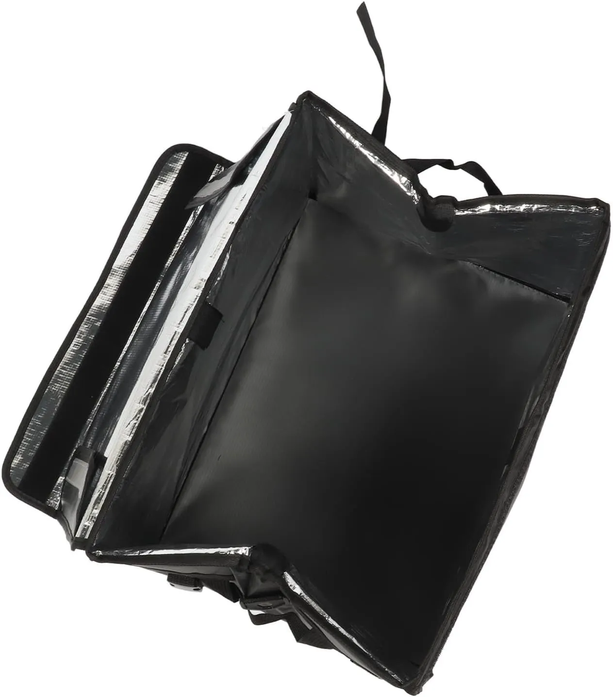 Insulated Food Delivery Bag Large Capacity Zippered Top for Hot Cold Meal Grocery Shopping and Travel (80L)