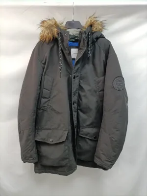 JACK&JONES. Chaquetn negro acolchado T.m