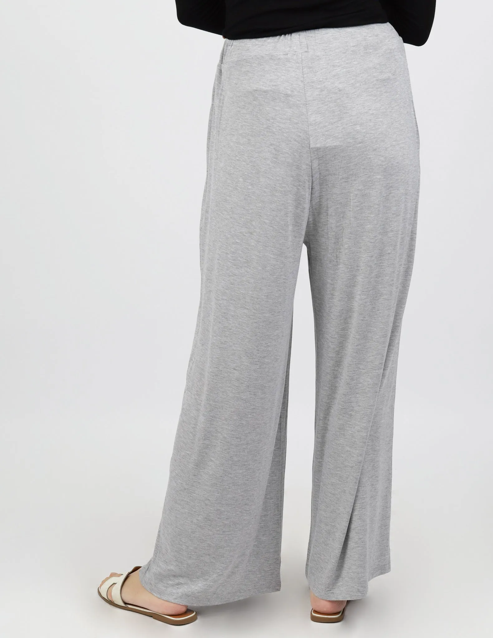 Jersey Wide Leg Pants