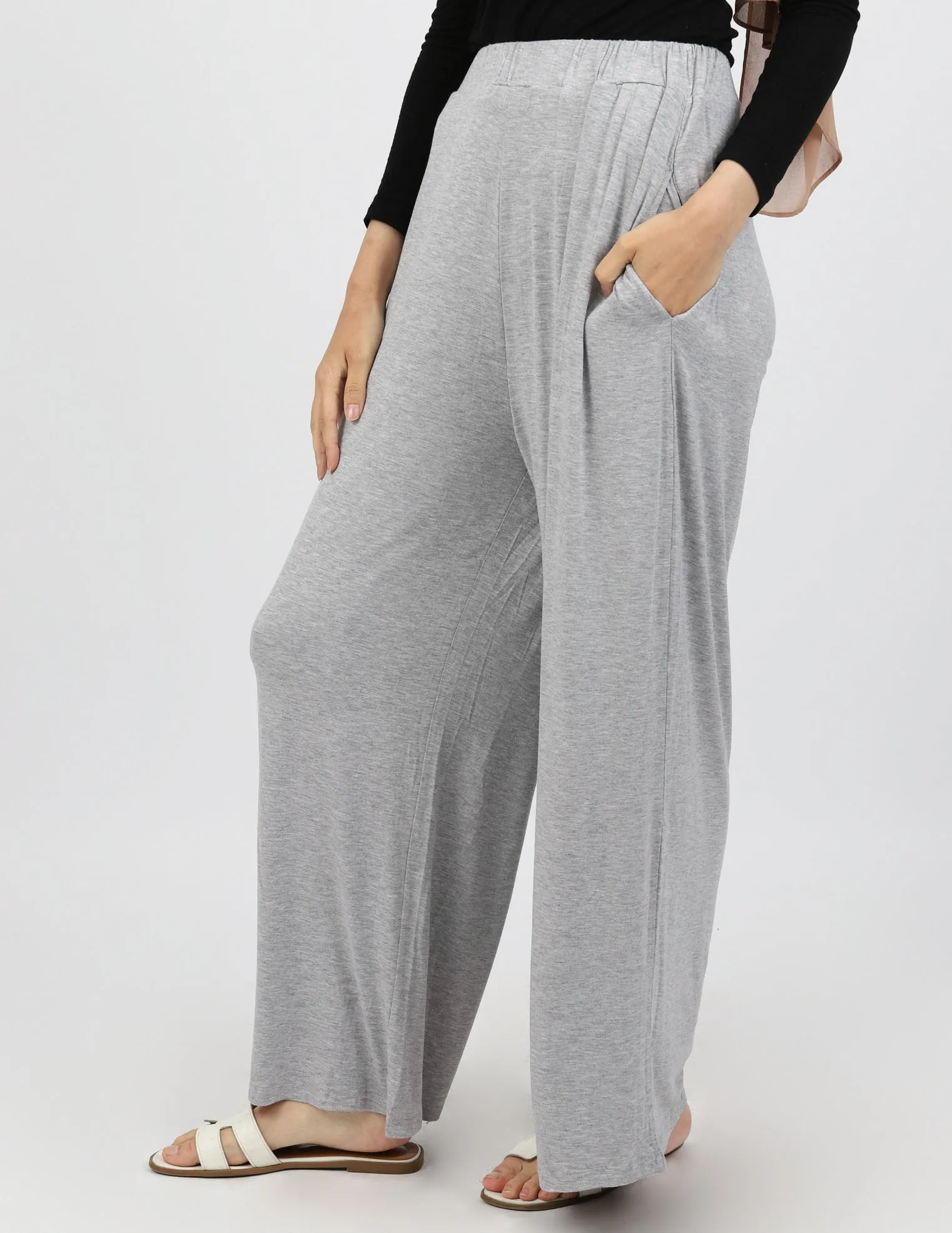 Jersey Wide Leg Pants
