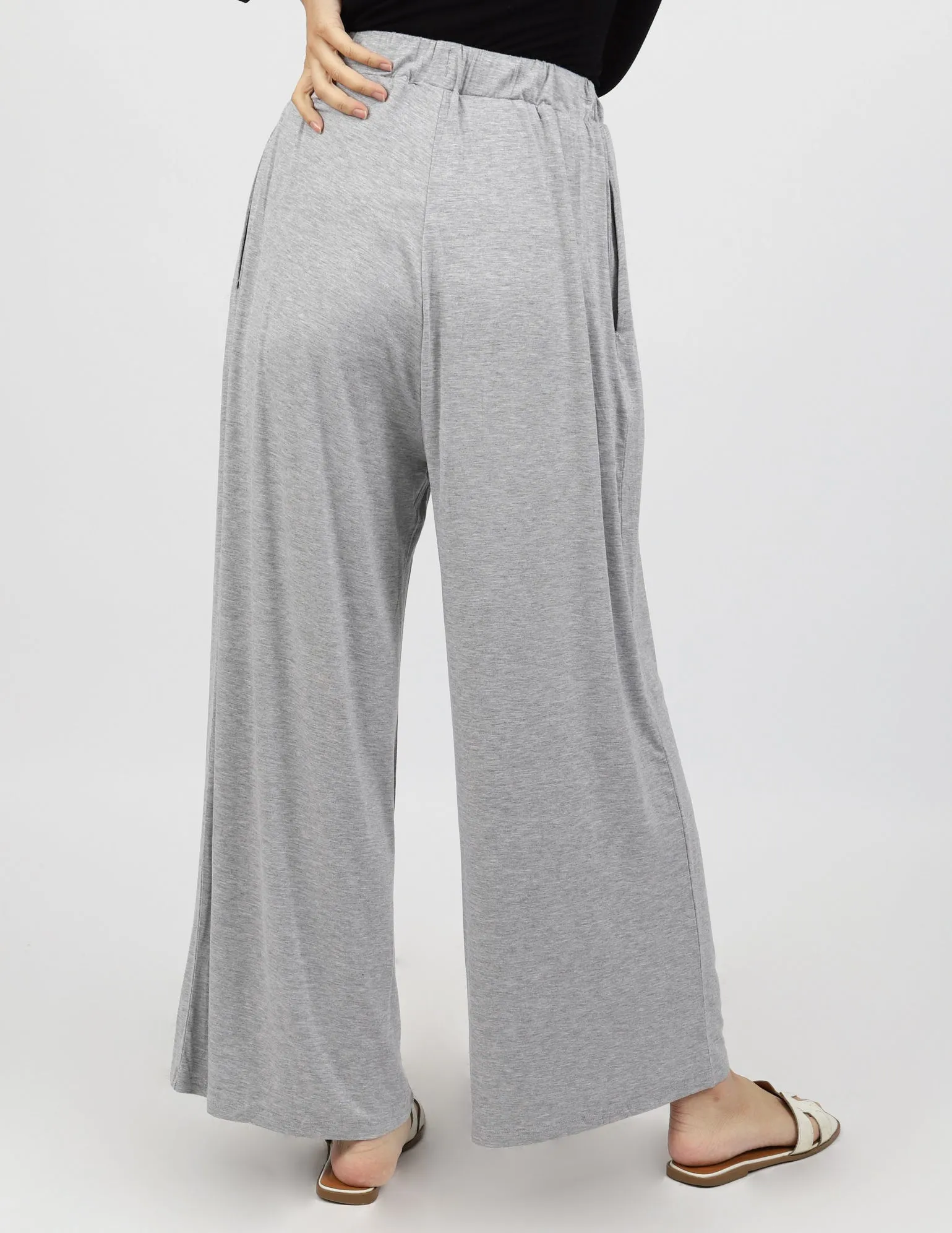 Jersey Wide Leg Pants