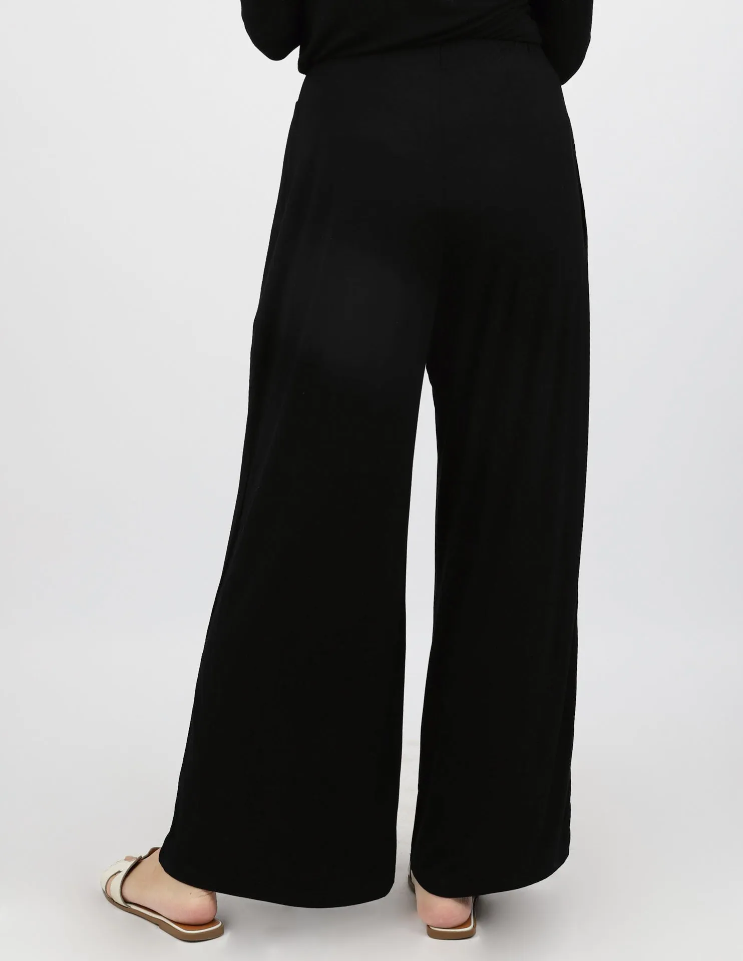 Jersey Wide Leg Pants