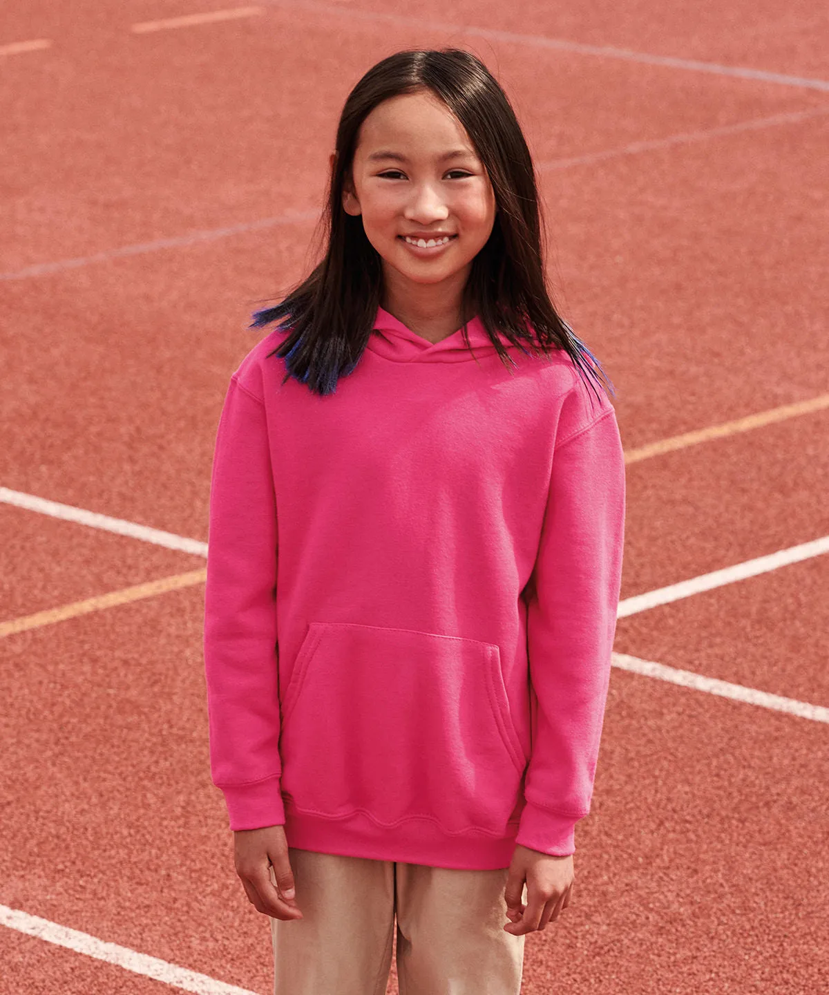 Kids classic hooded sweatshirt | Burgundy